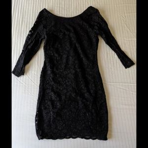 Forever 21 | Black Lace Bodycon Dress
